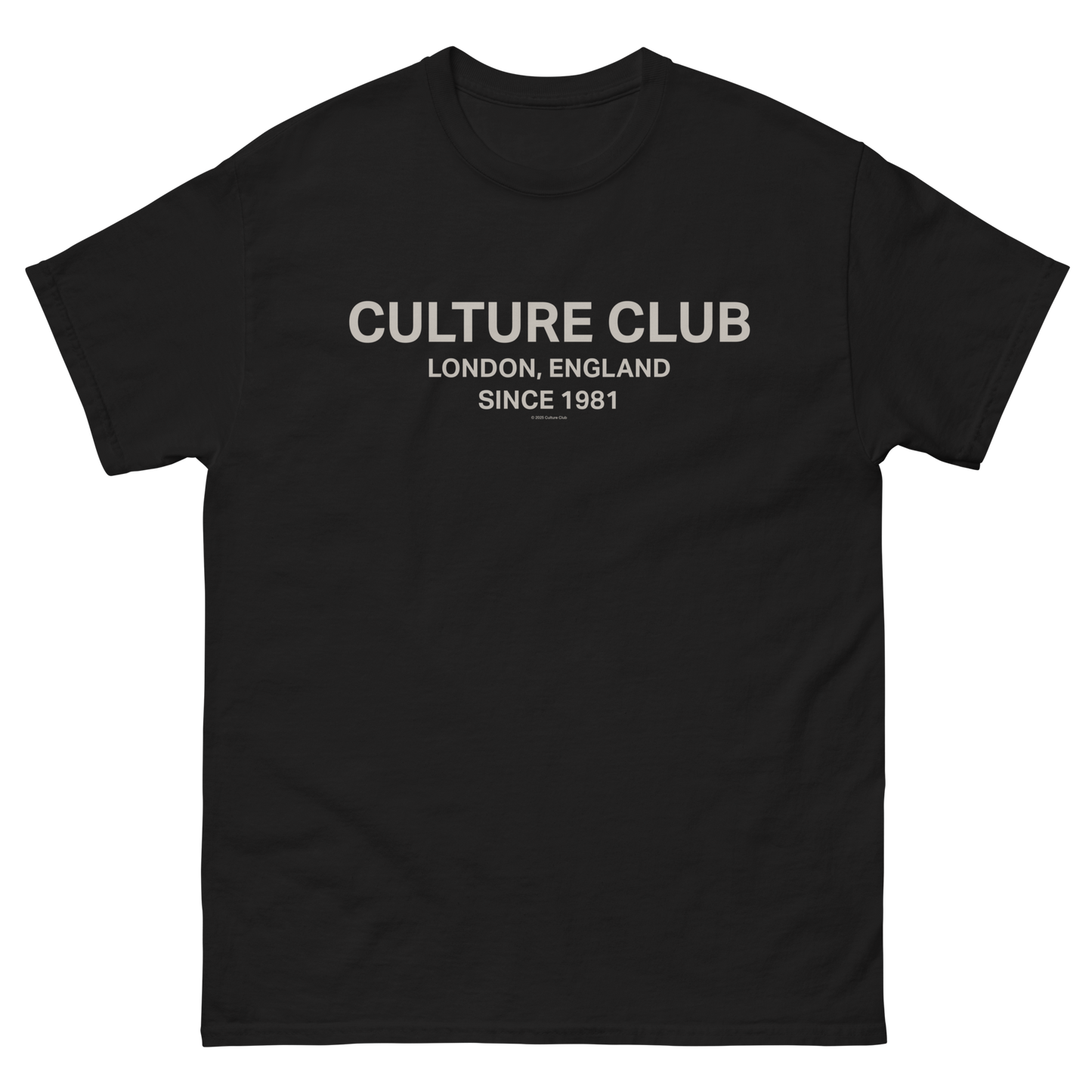 Culture Club Since 1981 Black Tee