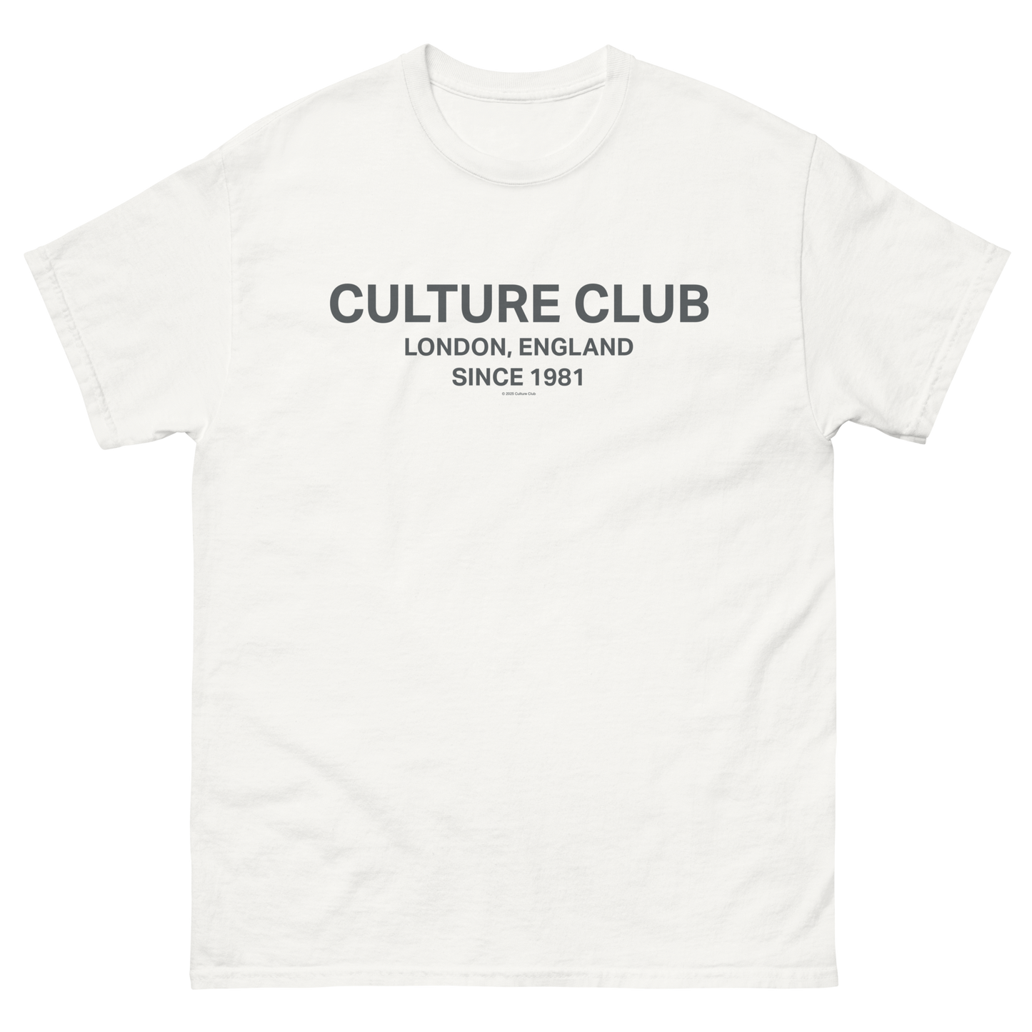 Culture Club Since 1981 White Tee