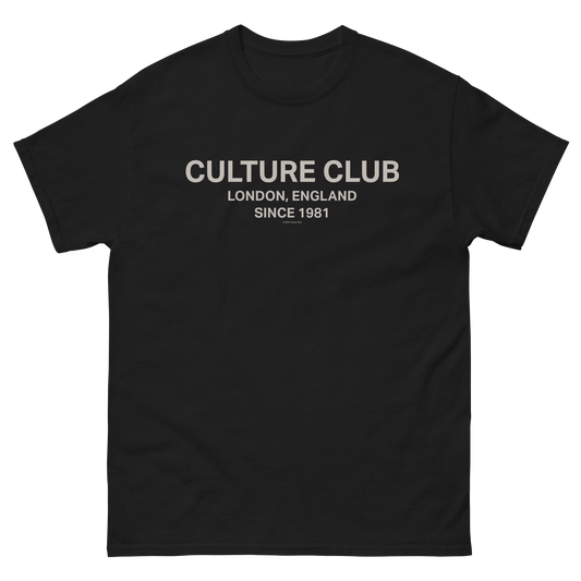 Culture Club Since 1981 Black Tee