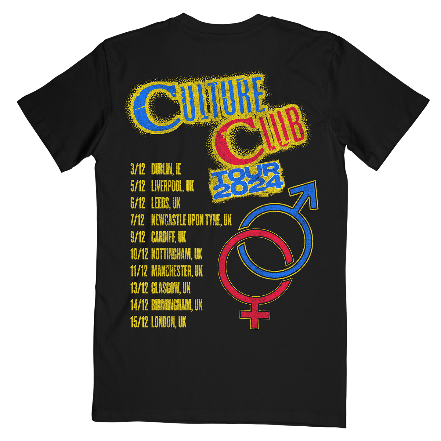 Retro 2024 Tour Dateback Tee