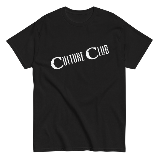 Culture Club Logo Black Tee