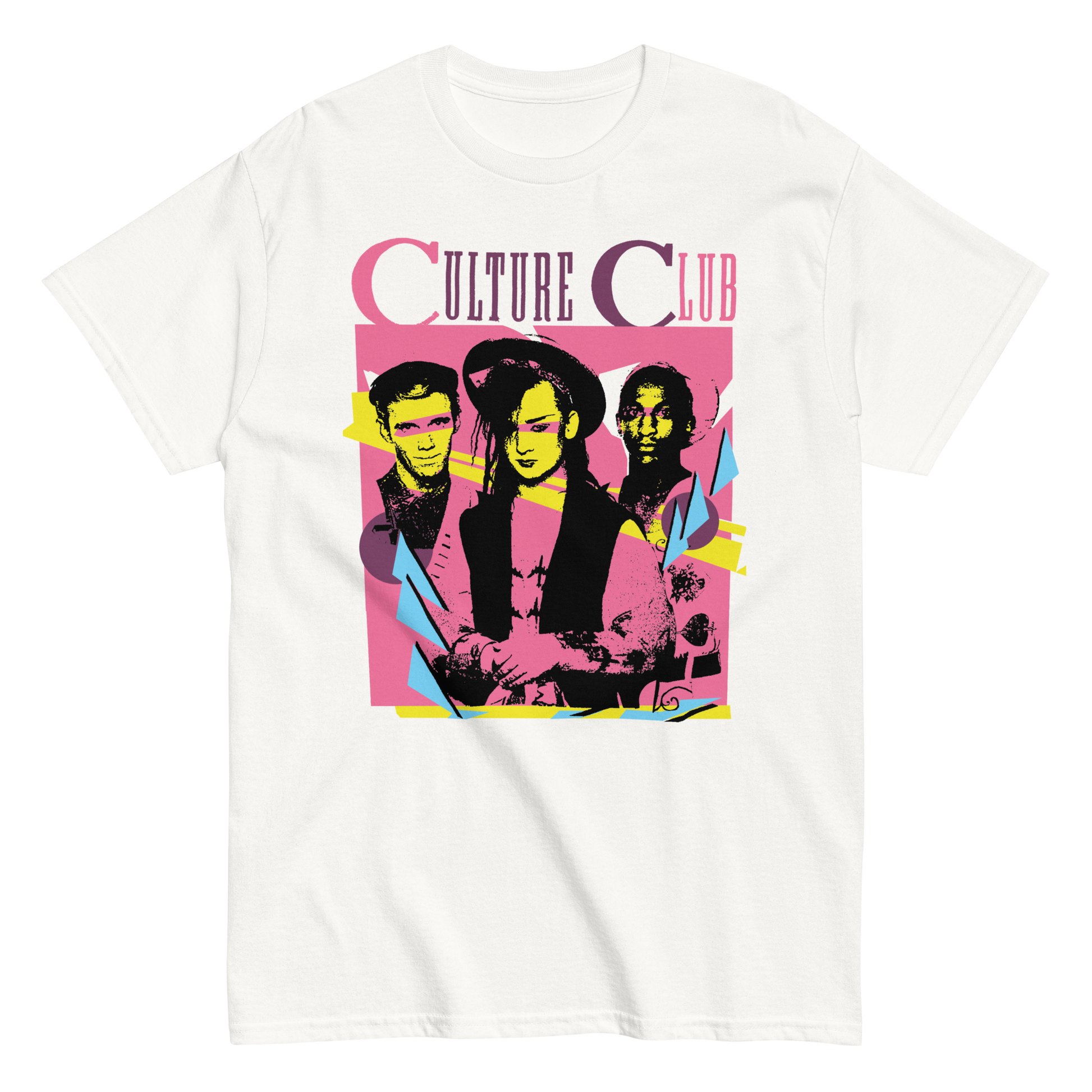 Culture Club Vintage White Band Tee - Main Image